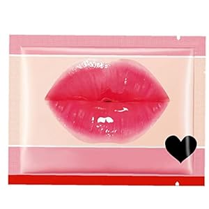 Lip patches roze kristal exfoliërende moisturizing anti rimpel lip zorg voeden sappige perzik, huidverzorging