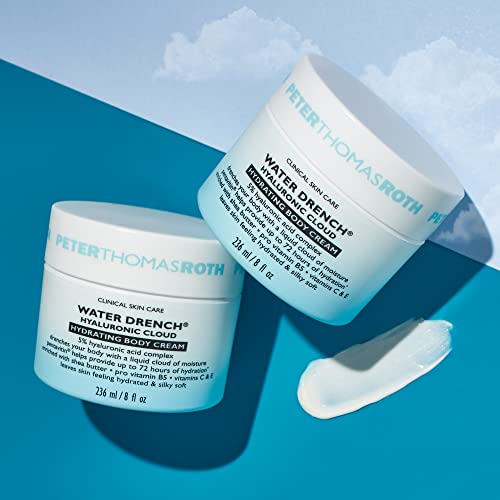 Peter Thomas Roth Water Drench Hyaluronic Cloud Hydrating Body Cream | Hyaluronic Acid Body Moisturizer For Dry Skin, Up To 72 Hours Of Hydration #TOP3