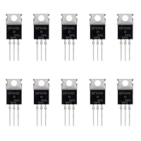 BOJACK IRF540 MOSFET Transistoren IRF540N 33 A 100 V N-Kanal Leistungs MOSFET TO-220AB (Packung mit 10 Stück)