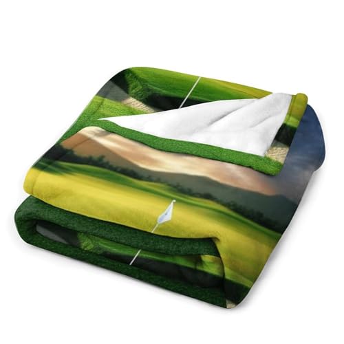 Couverture en flanelle légère 130x150 cm pour lit et canapé