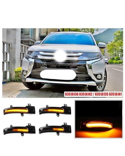 Clignotants de rétroviseur avec diffusion cristal haute visibilité
