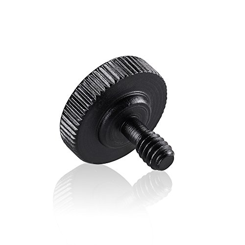 Fotyrig Camera Quick Release Thumb Screw Tripod 1/4 Male To 1/4 Female Screw Adapter Hot Shoe Tripod Adapter For Camera Flash Bracket, Camera Mounting Plate- 2 Packs #TOP2