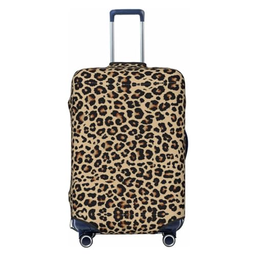 VOSERY Luggage Cover Protector Suitcase Cover - Leopard Print-1 High Elasticity Suitcase Covers Protector for Luggage (No Luggage)