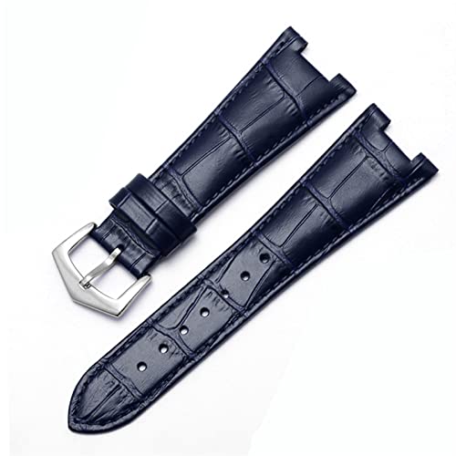 Bracelet montre cuir Patek Philippe Nautilus 5712G encoche spéciale 25mm ajustement parfait
