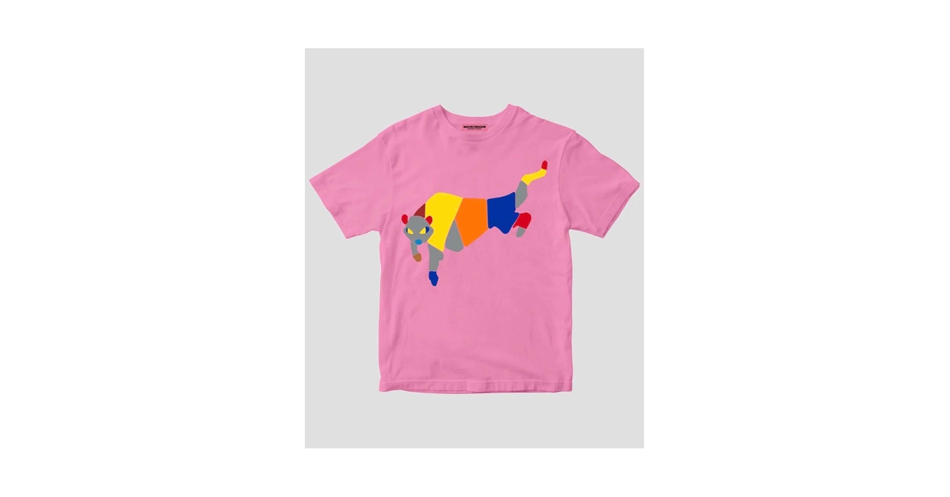マッチョドラゴン Tシャツ ピンクXLサイズ 新品未使用品 41P1uHKkAXL.jpg_BO30,255,255,