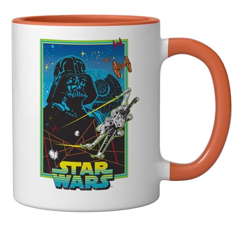 Mug cerámico Star Wars Darth Vader retro 70s miniatura 2