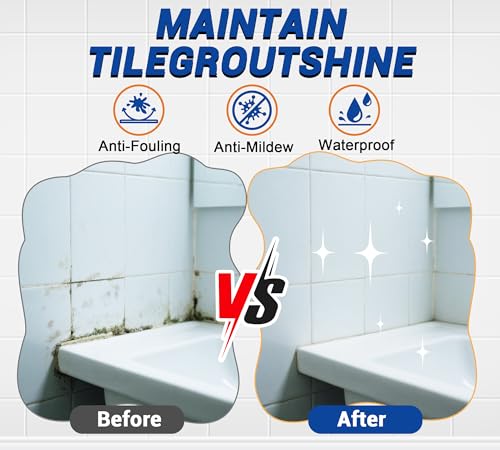Grout Sealer 7OZ, Clear Grout and Tile Sealer Spray for Wall, Shower, Kitchen, Non-Toxic Tile Sealer Spray, Grout Sealer for Stone, Bathroom, Marble Floor, Fast Dry & Long Lasting & Waterproof - Image 5