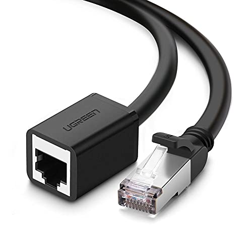 Ugreen Ethernet RJ45 Cat.6 FTP Extension Cable 1000Mbps 5M Black