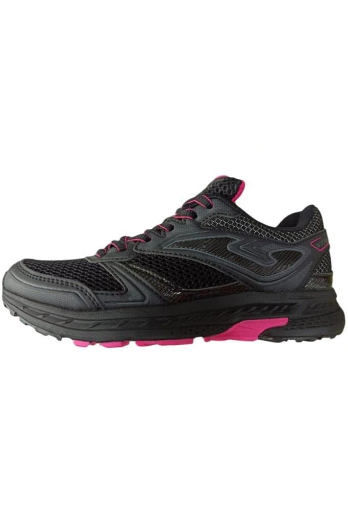 Joma Vitaly Lady 2101, Zapatillas de Running para Mujer, Negro/Rosa