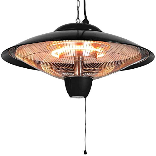 Elektrischer Heizpilz, 2000W Infrarot Heizstrahler Deckenmontage Mit Sicherheitsschutz, heizstrahler hängend für die Wintergarten