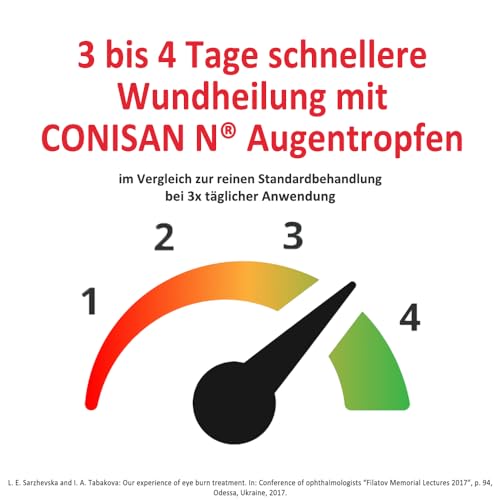CONISAN N Augentropfen für gesunde Augen Doppelpack – befeuchtet und schützt, ist entzündungshemmend, ohne Konservierungsstoffe, gut verträglich und für Kontaktlinsen geeignet, 2 x 20 x 0,5 ml