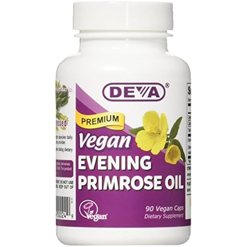 Deva Vegan Vitamins Evening Primrose Oil Vcap, 90 Count Cover