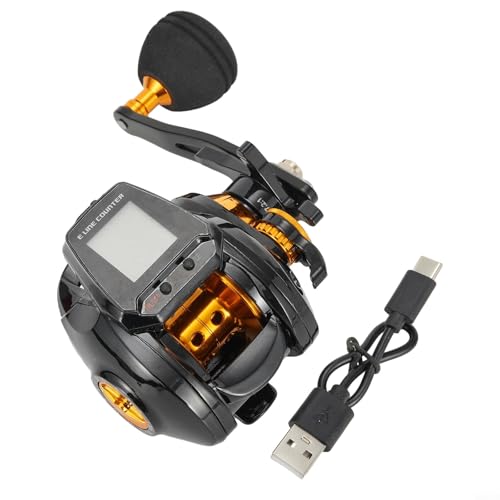 for FACULX Baitcasting Reel,6 31 Digital Fishing Baitcasting Reel, Large Display, Rechargeable, Line Counter,Gear Ratio Magnetic Brake System Baitcaster Reel - Image 6