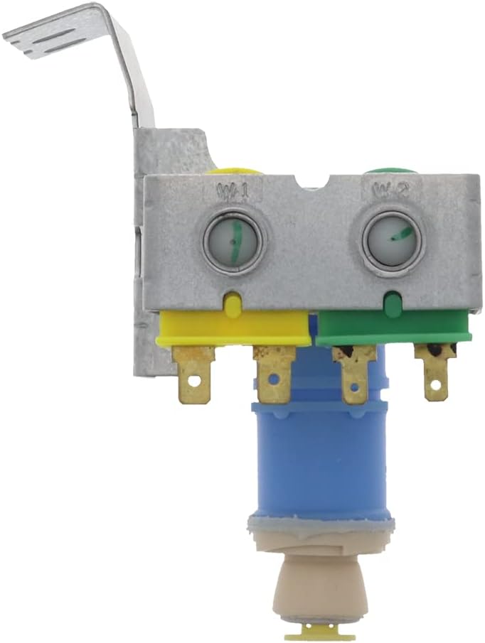 Edgewater Parts W10822681, 4389178 Ice Maker Dual Solenoid Inlet Valve Compatible with Whirlpool and Kenmore Refrigerator
