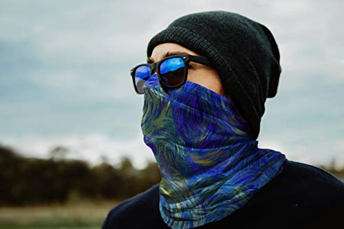 Sun Wind Dust Bandana, Doerix Motorcycle Half Face Mask Uv Protection Breathable Neck Gaiter For Men Women Multifunctional Headware For Fishing Hiking Riding Hunting Outdoor #TOP1
