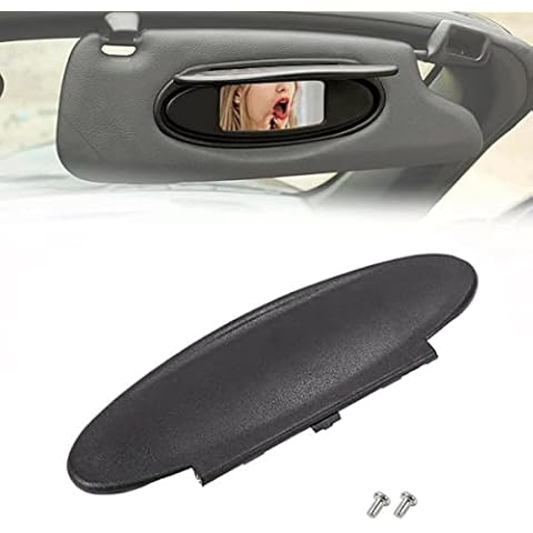 CTDOESO Sun Visor Makeup Mirror Cover Car Makeup Mirror Car Makeup Mirror Cover for Porsche 996/997-911 986/987 for Boxster for Cayman 1996-2010 (Pack of 1) Cover