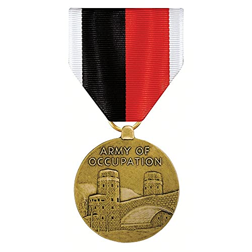 Médaille d'occupation de l'armée en bronze véritable gravée par Medals of America