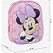 Imagen de Mochila Infantil Minnie Mouse Disney Original con Diseño Rosa de Lunares y Lazo Lila
