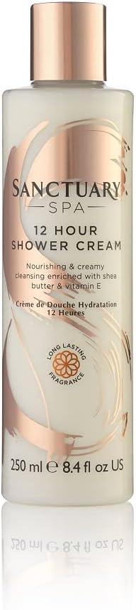 Sanctuary Spa Shower Gel, 12 Hour Shower Cream, Body Wash with Shea ...