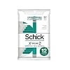Schick Slim Twin ST 2 Disposable Razors for Men Sensitive Skin Shaving Razor, 12 Count