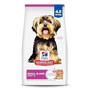 Hills Science Diet Small Mini Adult 1 6 Small Mini Breeds Premium Nutrition Dry Dog Food Lamb Brown Rice 45 lb Bag