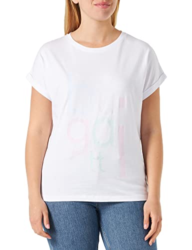 T-Shirt à Manches Courtes Femme bugatti avec Finitions Premium Épurées