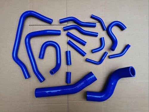 Coolant Radiator Heater Hose For Land Cruiser VX HDJ81 1HDFT 4.2 Turbo Diesel 12 Valve With Rear Heater 1995-1998 (Black)