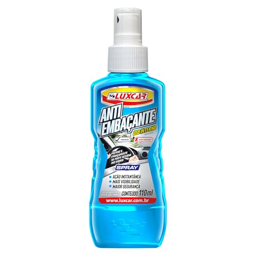 Luxcar Spray Antiembaçante 60 ml – Ação Instantânea Uso Interno