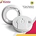 Kidde Smoke Detector, 10-Year Battery, LED Indicators, Replacement Alert, Test-Reset Button, 2 Pack