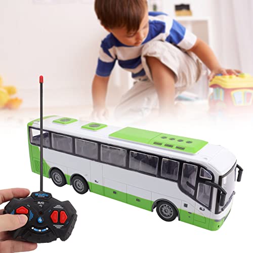 image for FOSA Remote Control Bus, Simulate LED Light, 1/30 RC School Bus, Easy 