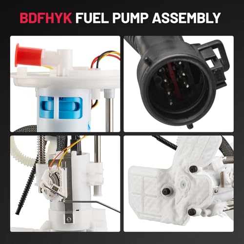 Image of BDFHYK Electric Fuel Pump Module Assembly Compatible with Ford Explorer 2006-2009,Compatible with Ford Explorer Sport Trac 2007-2009 Replace E2454M