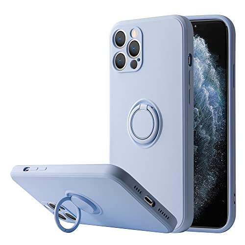 Evita caídas con el soporte magnético de silicona líquida para iPhone 12 y 13