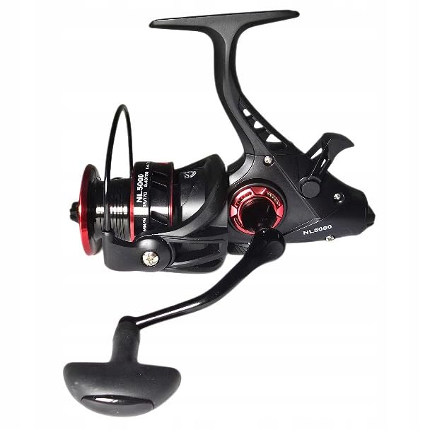 Mulinello da pesca professionale PHX NL con ruota libera - Meccanismo affidabile con 13 cuscinetti (12 + 1BB), sistema Baitrunner, bobina principale in alluminio di ricambio, freno di precisione per
