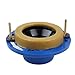 WsidQokfn Toilet Seal kit, Toilet Flange Repair kit,Toilet Flange with Wax Ring for Toilets Replacement Kit Includes Bolts PVC Toilet Flange Repair Kit