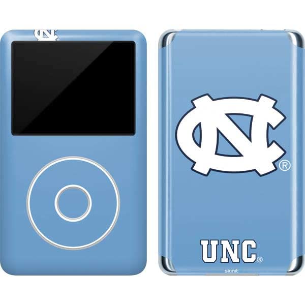 Skinit Decal MP3 Player Skin Compatible with iPod Classic (6th Gen) 80GB - Officially Licensed College Carolina UNC Design