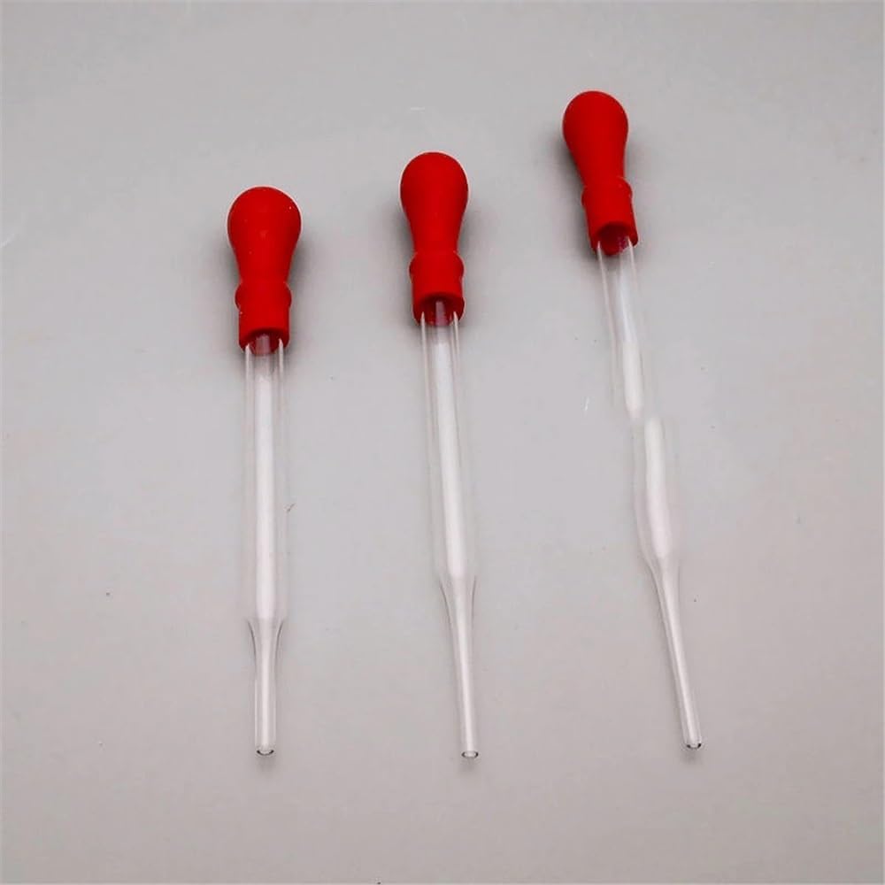 Glaspipetten-Tropfer, Pipettentropfer aus Glas(100mm)