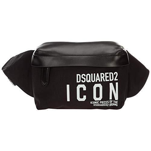 DSQUARED2 hombre Icon riñonera nero
