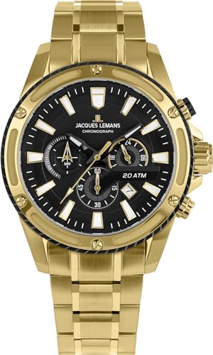 Jacques Lemans Liverpool 1-2141J Chronographe Homme en acier