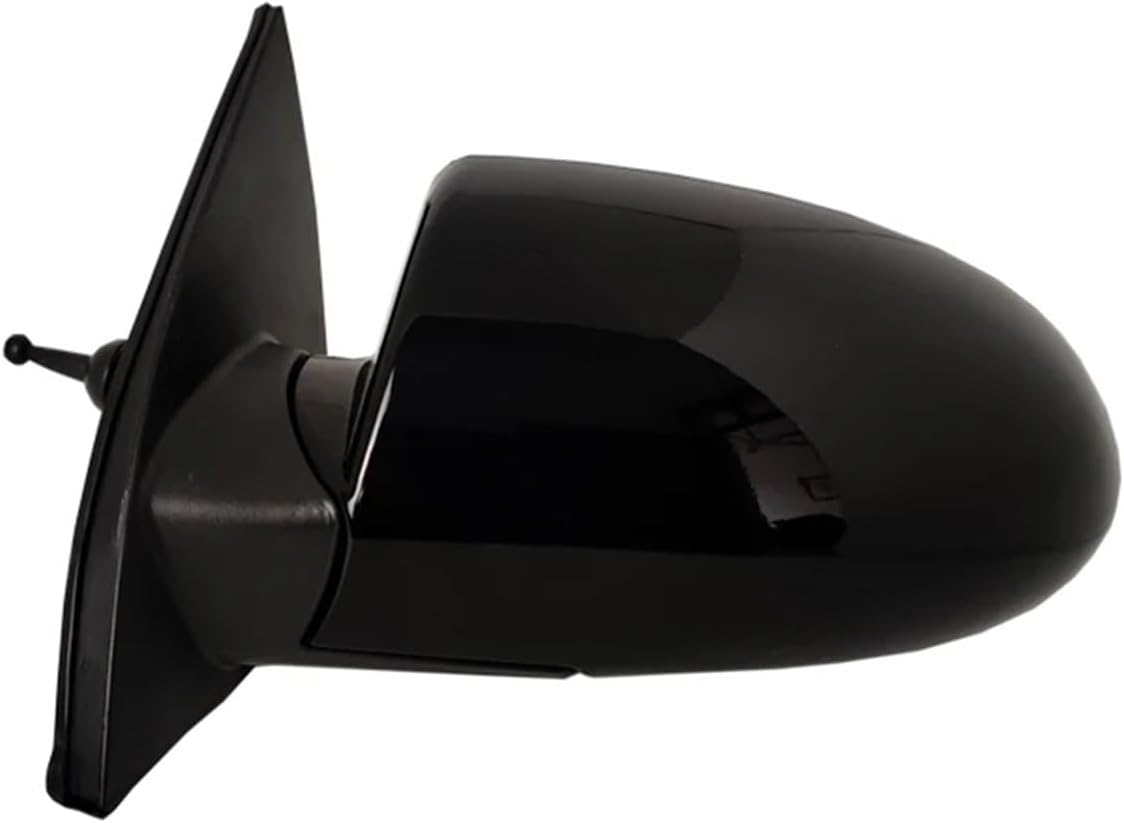 Compatible For Hyundai Accent 2006 2007 2008 2009 2010 2011 Car Door Rearview Mirror Assembly Outside Rearview Side Mirror Assembly(1PC Right White A) (1PC Left Black A)