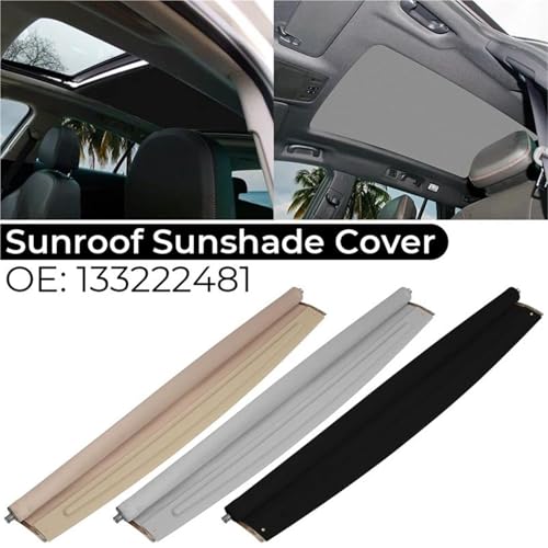 Protection solaire voiture pour toit ouvrant Opel Insignia Sport Tourer store beige - 5
