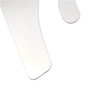 Vista 3 de Placa dental de acero inoxidable del avión del zorro, mandíbula de fundición maxilar oclusal