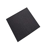 BPABDEITR 3K-Kohlefaserplatte, Schwarze Leinwandbindung, 50–150 X 50–200 X 10 Mm