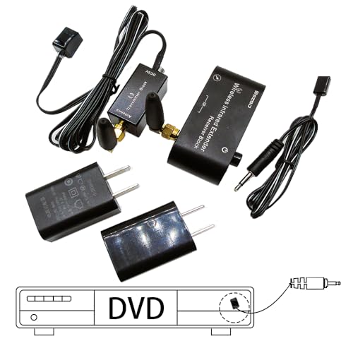 SPENFiLY Wireless Signal Extend Infrared-Transmitter and Receiver Remote Control Extender Kit WL-E1 by SPENFiLY - Image 8