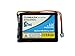 TomTom One 3rd Edition Dach Battery - Replacement for TomTom GPS Battery (1450mAh, 3.7V, Lithium-Ion) - Compatible with TomTom F650010252, 4N00.004, One Regional, Rider, One Europe, One XL Europe, One XL Dach TML, One 3rd Edition Dach, One Version 3, One V2, One V3, One XL-S