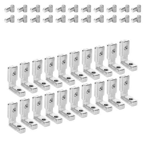 Soportes de esquina de aluminio de alta durabilidad y conectores estructurales 5