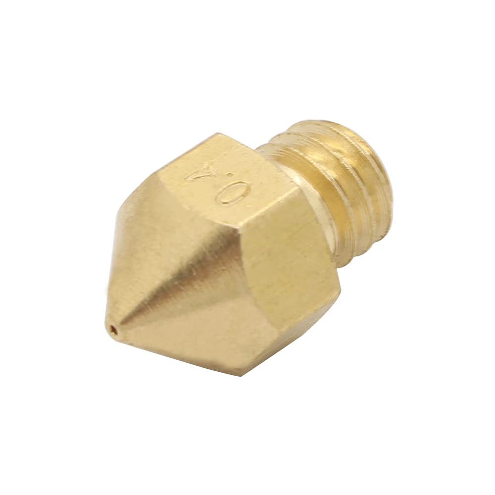 3DInnovations 0.4 mm Extruder Nozzle for 3D Printer, Compatible with MK7, MK8 and M6 Threaded extruder.-image-41