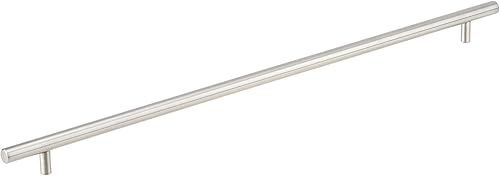 Miniatura 11 de Richelieu Hardware BP3487105170 Tivoli Collection - Tirador moderno de acero inoxidable cepillado de centro a centro para cocina, baño y muebles