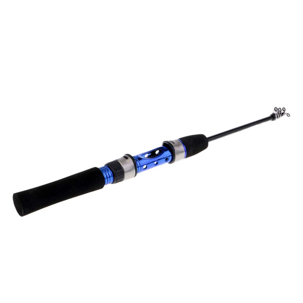 PRAV® Ice Fishing Rod Short Light Foam Material Handle 4 Sections Telescopic Tool