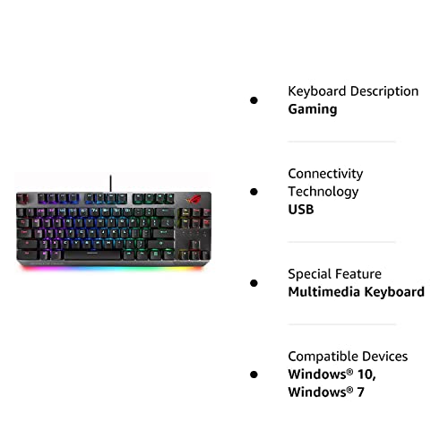 ASUS ROG Strix Scope TKL Tastiera da gioco