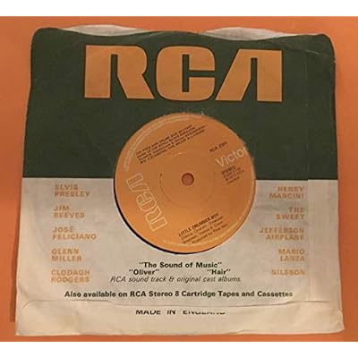 Milatry Band of the Royal Scots Dragoon Guards Little Drummer Boy UK 45 7" sgl
